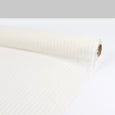 Metallic Pinstripe Cotton Crinkle Gauze - Ivory / Gold