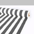Bold Stripe Cotton / Nylon - Black / White