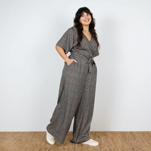 Pattern Reviews — The Assembly Line Wide Leg Jumpsuit