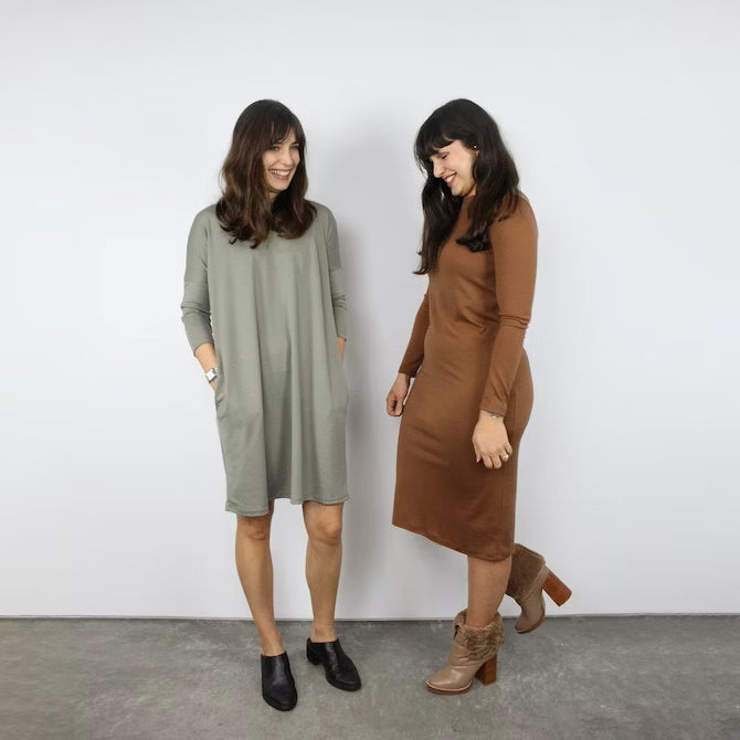 Pattern Reviews — Two Merino Dresses