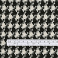 Wool Blend Houndstooth Coating - Magpie