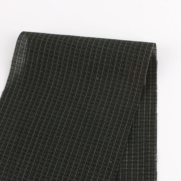 Optical Check Wool / Poly Suiting - Forest Mix