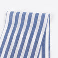 Summer Stripe Cotton / Rayon - Denim