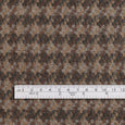 Wool Blend Houndstooth Coating - Falcon