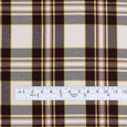 Plaid Twill Poly Suiting - Lamington