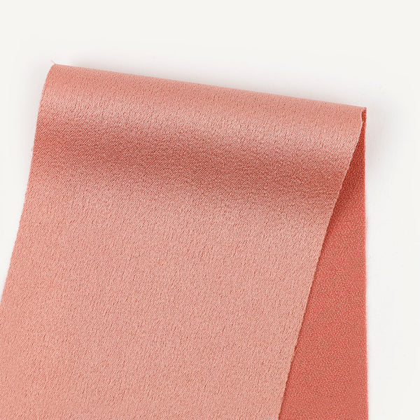 Crepe Backed Satin - Rose Gum