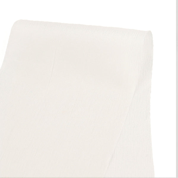 Crinkle Tissue Silk - White