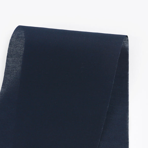 Twill Cotton Voile - Woad Blue
