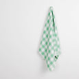 W | Bold Plaid Linen - Mint