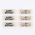 KATM Woven Labels - Happy Birthday