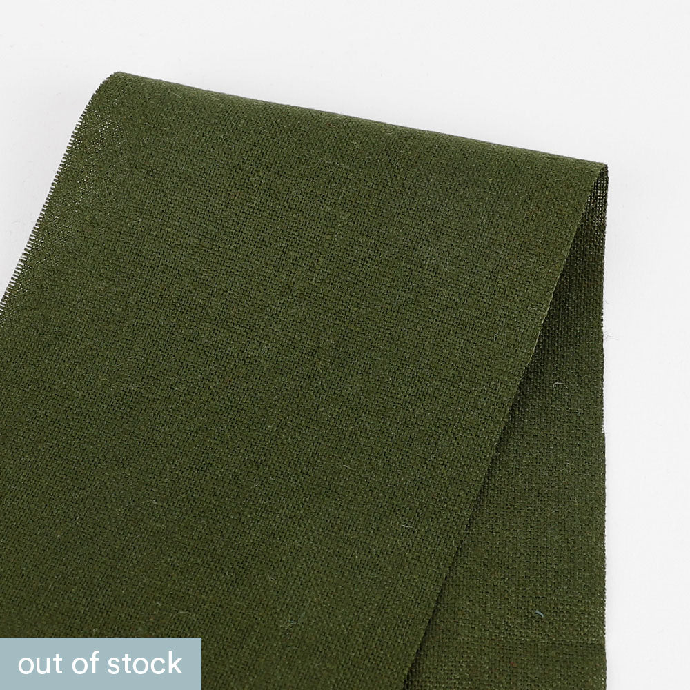 Heavyweight Linen - Military Green
