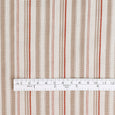 Herringbone Stripe Cotton / Triacetate - Fawn Mix