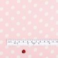 W | Ladybird Polka Dot Poly Twill - Candy