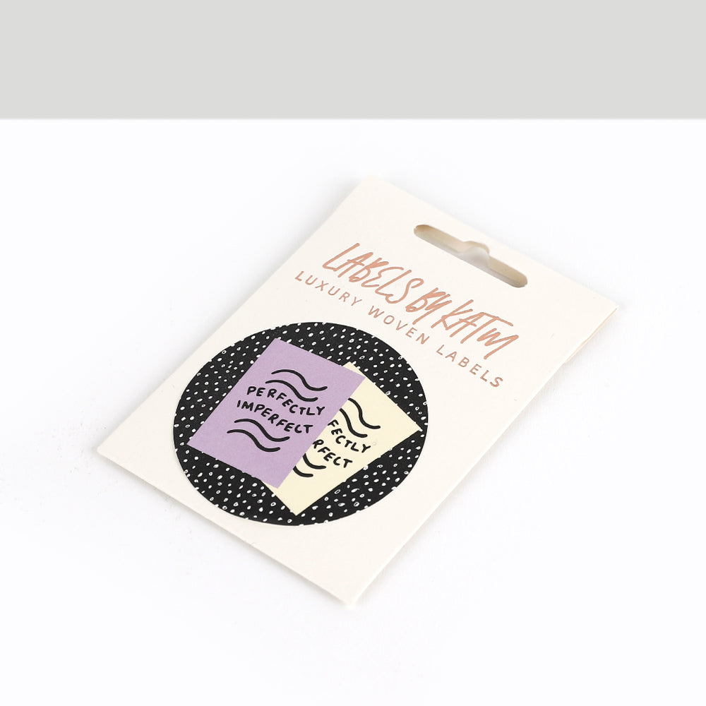 KATM Woven Labels - Perfectly Imperfect Duo