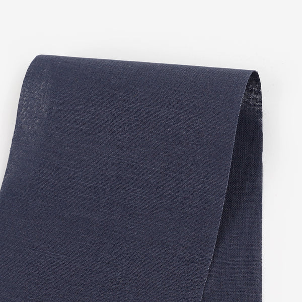 Linen / Cotton - Steel Blue