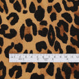 Leopard Tissue Crepe Viscose - Brown