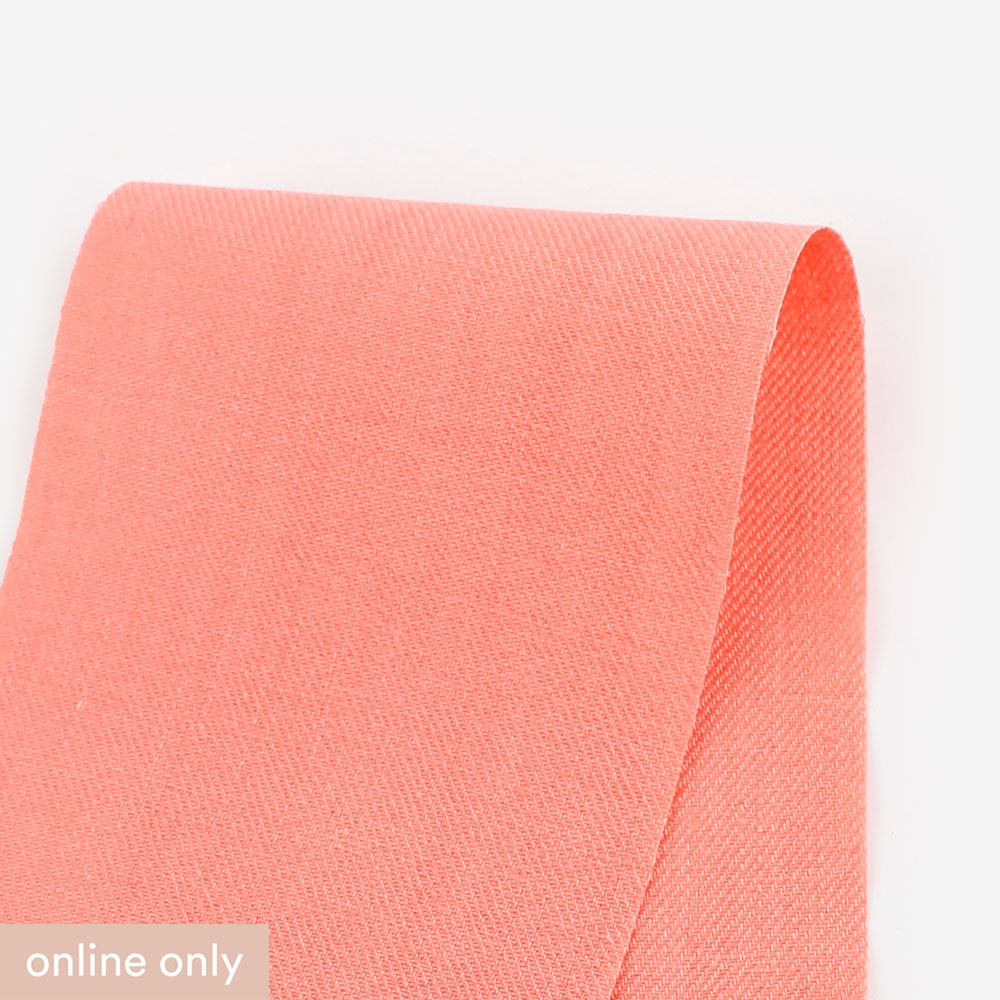 Linen / Rayon Twill - Coral