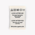 KATM Woven Labels - Look After Me / Ivory