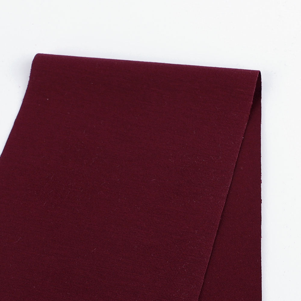 Stretch Viscose Single Jersey - Maroon – The Fabric Store Online