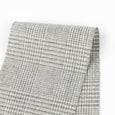 Houndstooth Check Wool Blend Suiting - Owl