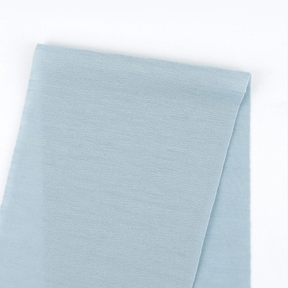 Midweight Merino Jersey - Ice Blue