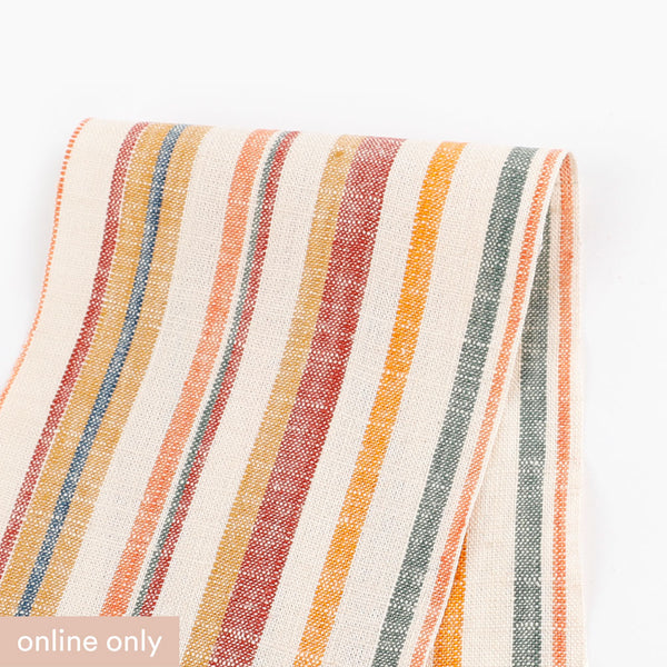 Multi Stripe Linen / Rayon - Autumn