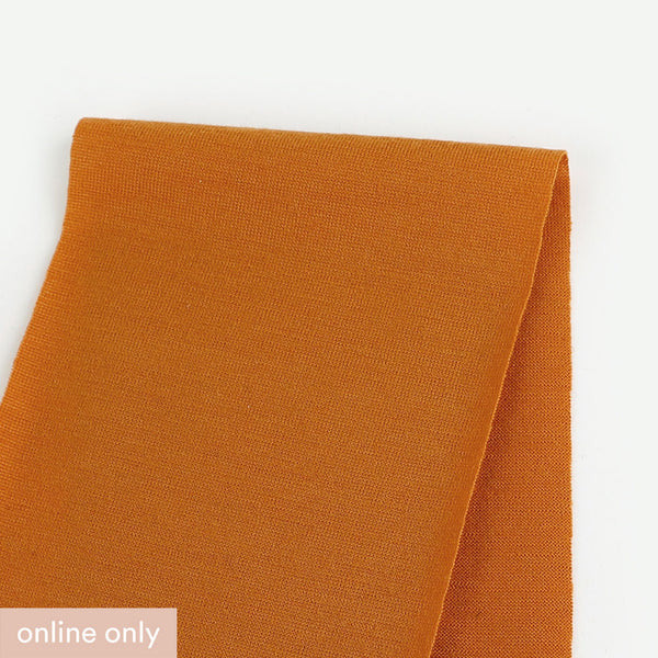 Merino Single Jersey - Kumquat