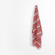 Paisley Stripe Soft Cotton - Red