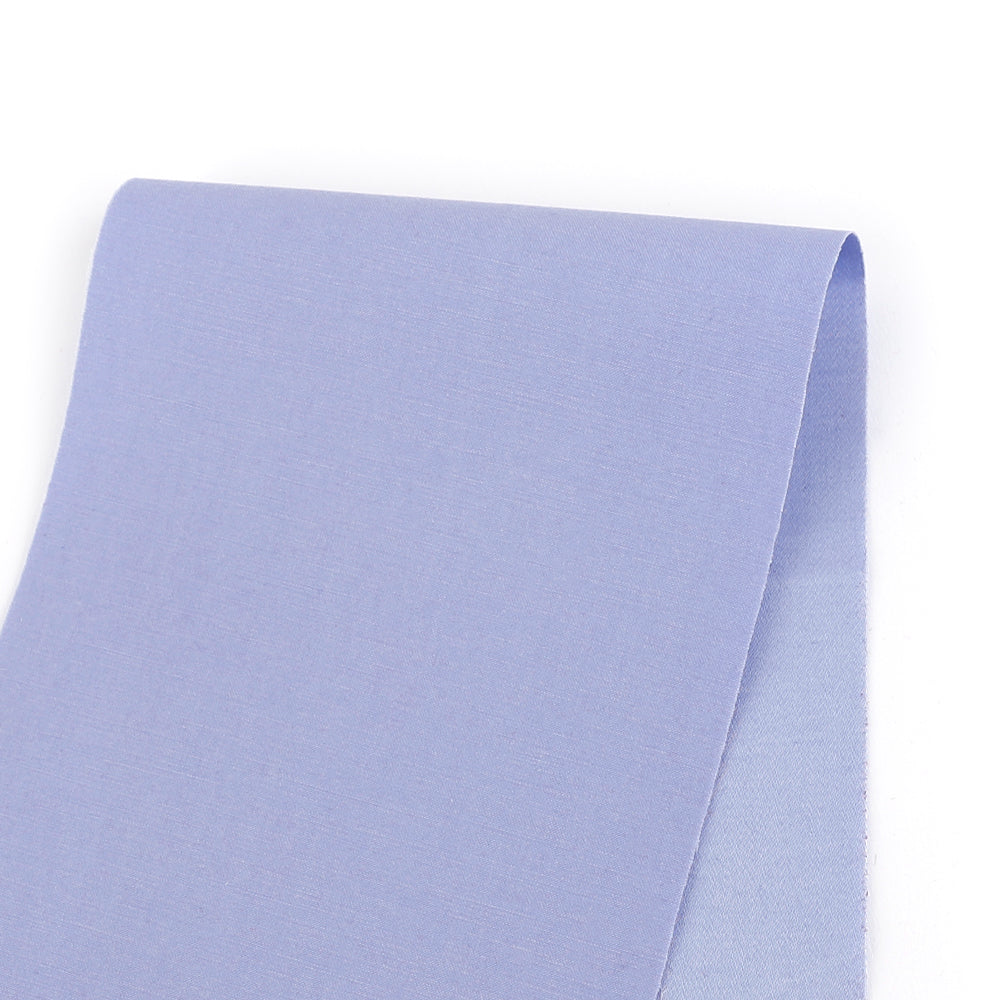 Midweight Stretch Cotton Sateen - Lavender Blue