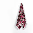 Leopard Stretch Cotton Sateen - Pink