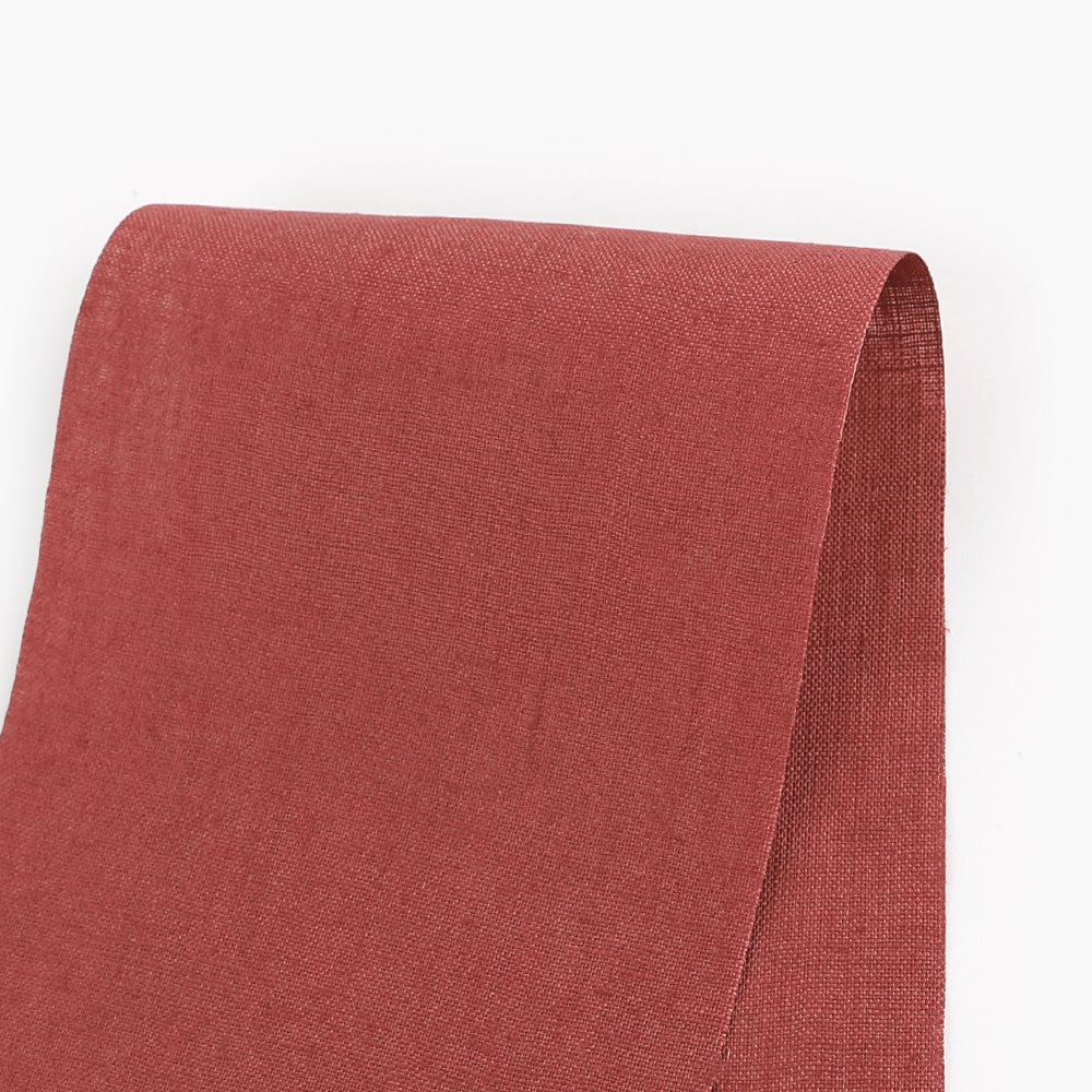 Plain Weave Linen - Rose Vale