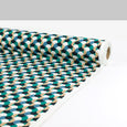 Retro Tile Viscose Twill - Chrysocolla