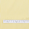 Candy Stripe Cotton / Cupro Shirting - Lemon