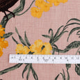 Tropical Birds + Butterflies Linen - Pink Mix