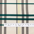 Plaid Silk/ Poly Taffeta - Serpentine