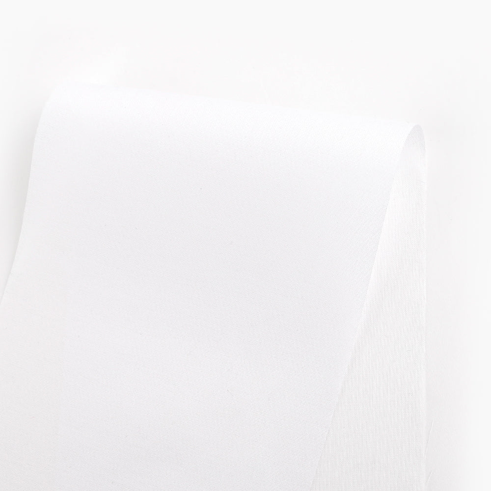 Organic Cotton Voile - White