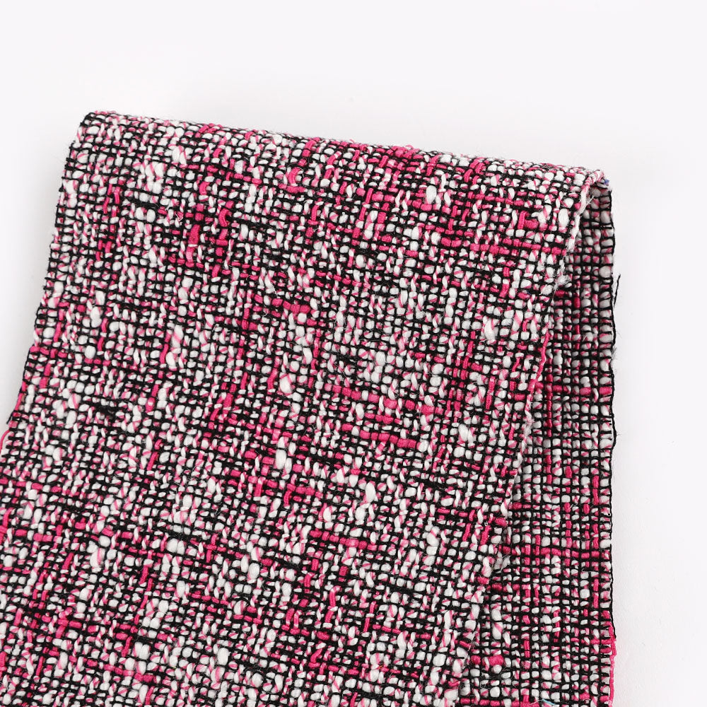 Slubby Poly Tweed - Rhodonite