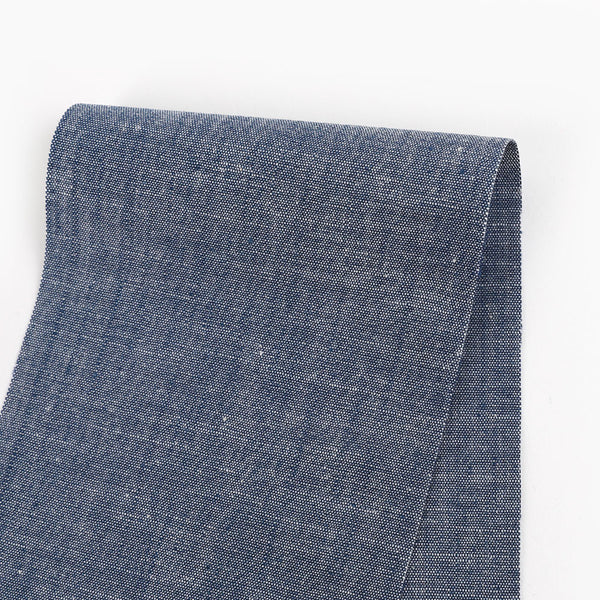 Stretch Cotton Chambray - Indigo