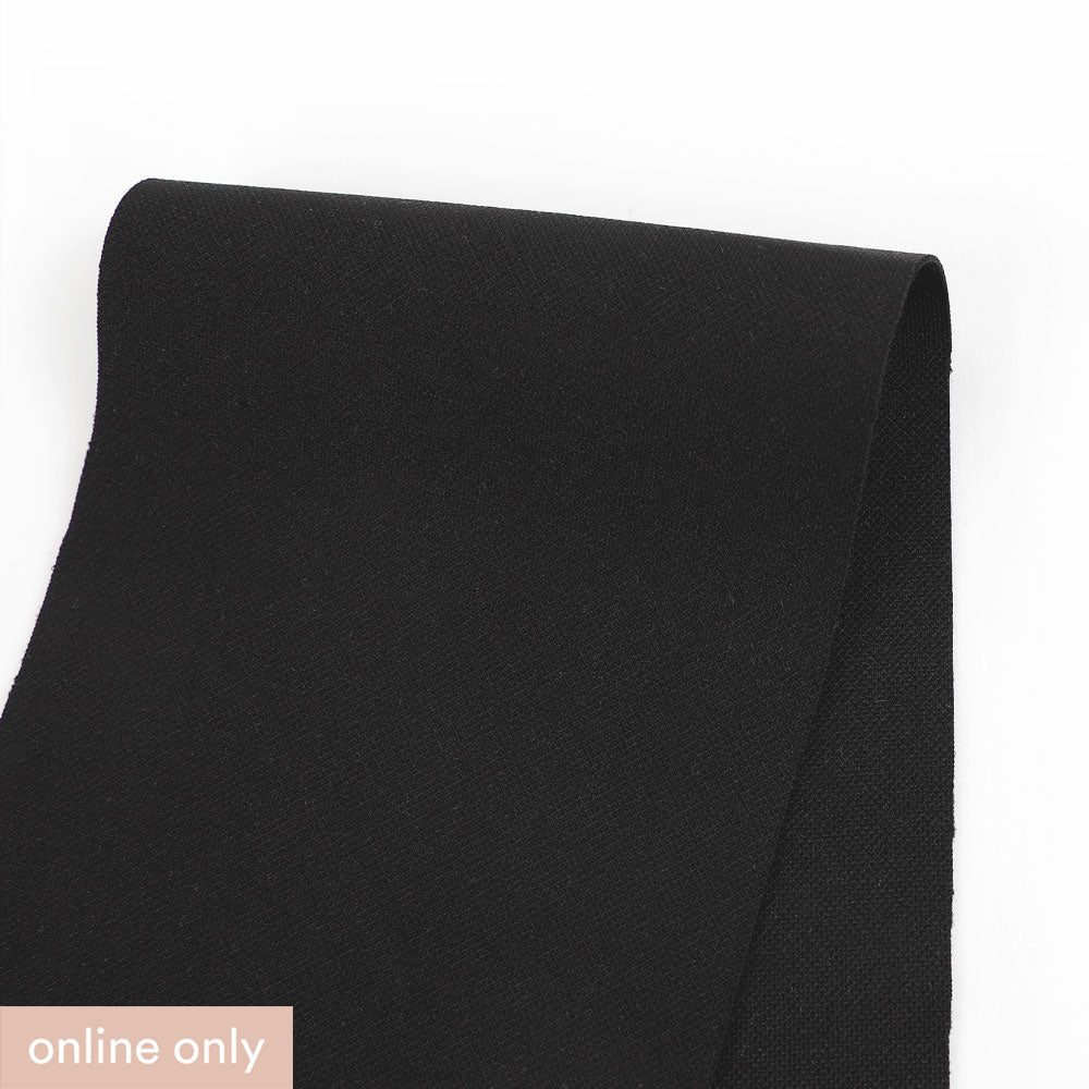 Stretch Nylon Ponte - Black