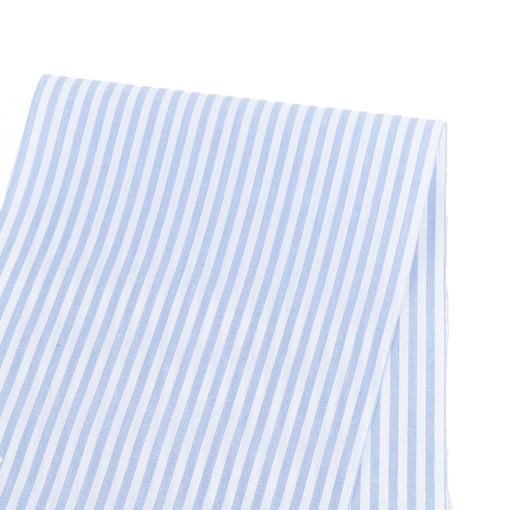 Small Candy Stripe Cotton - Blue