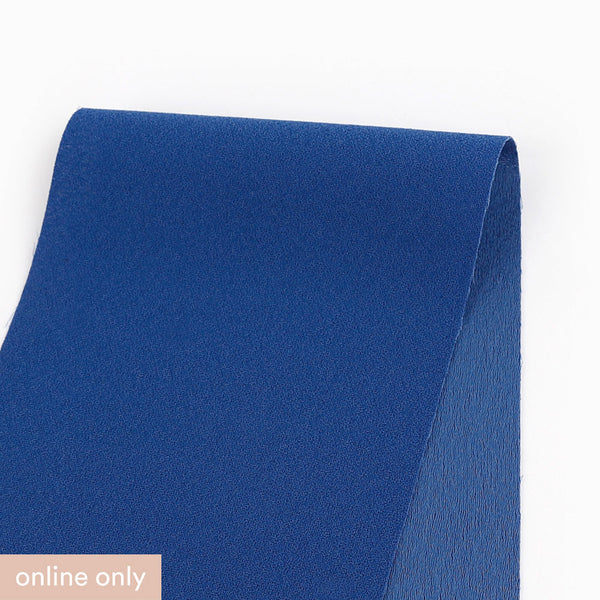 Midweight Crepe Back Satin - Lapis