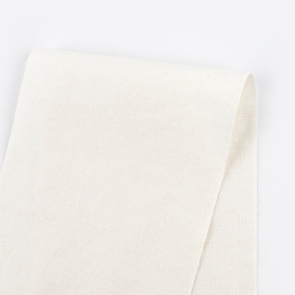 Tumbled Linen / Cotton Canvas - Ivory