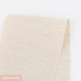 Weft Twill Stripe Linen / Cotton - Almond