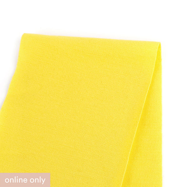 Stretch Merino Single Jersey - Fuse Yellow