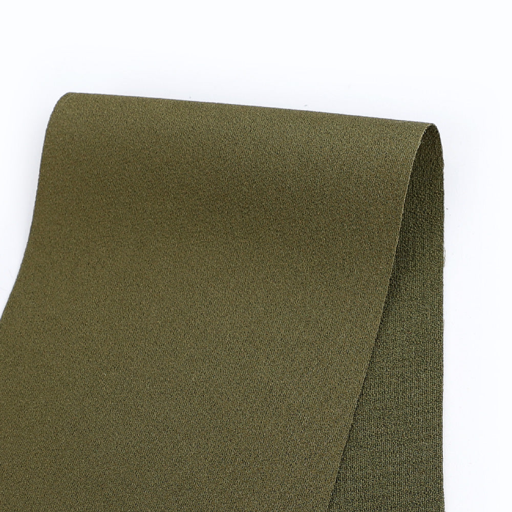Rayon / Acetate Satin - Thyme – The Fabric Store Online