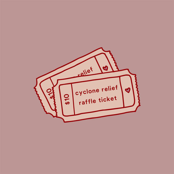 Cyclone Relief Raffle Ticket