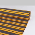 Awning Stripe Cotton / Poly - Orange / Grey