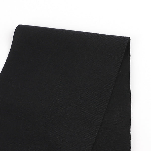 Soft Stretch Rayon Jersey - Black