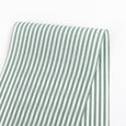 Candy Stripe Cotton Shirting - Dartmouth Green