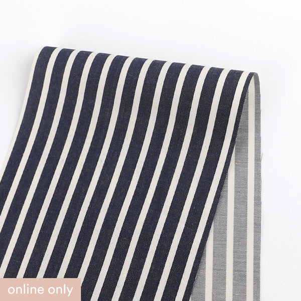 Classic Stripe Cotton - Indigo